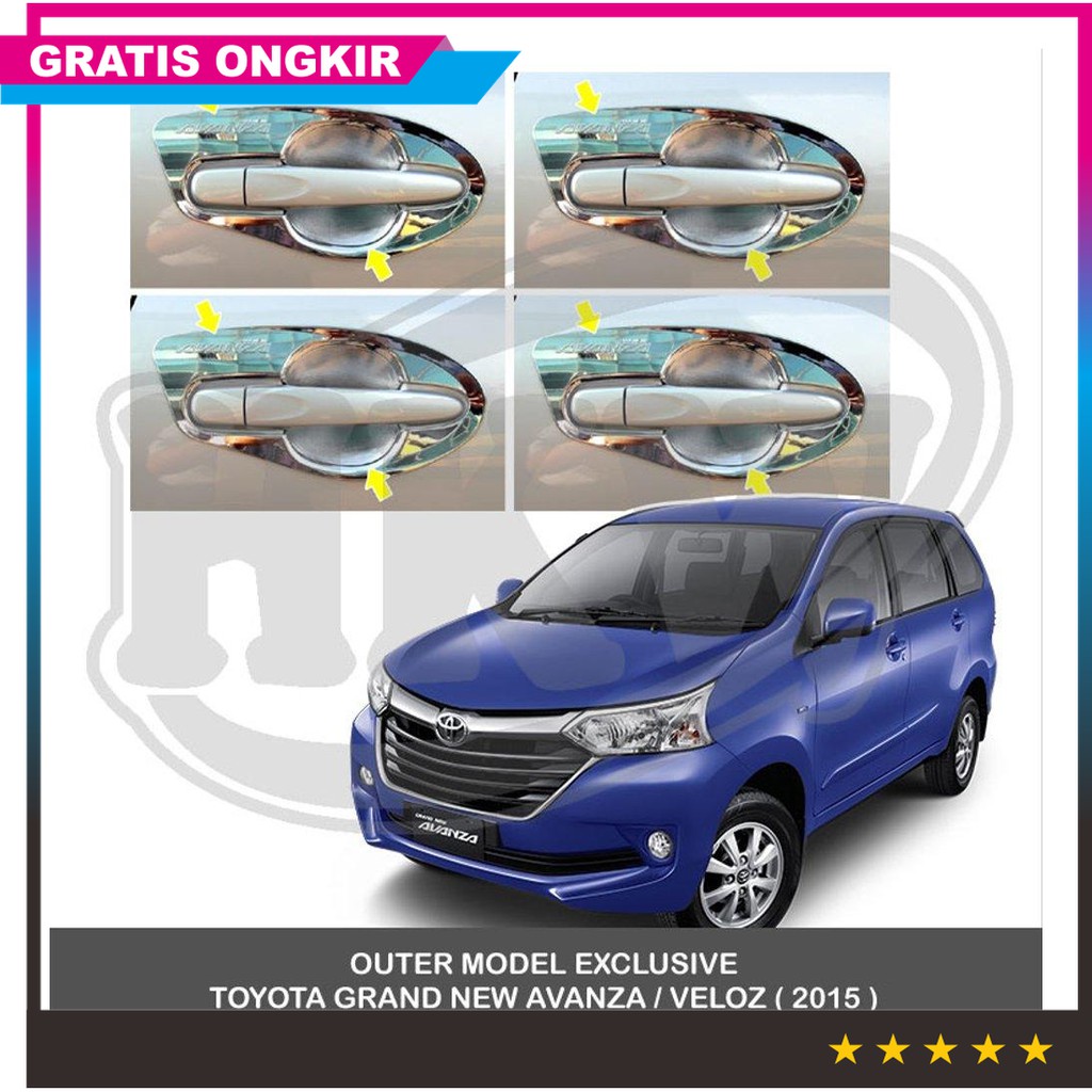 Jual Outer Model Exclusive Toyota Grand New Avanza Veloz 2015 Oto Terbatas Shopee Indonesia