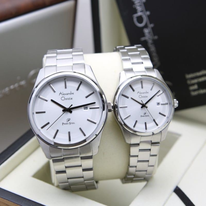 AC1027 Jam Tangan Couple Alexandre Christie AC 1027 Original