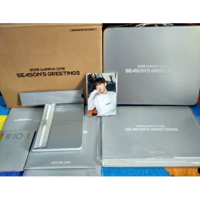 Sharing Wanna One Season Greetings 2019