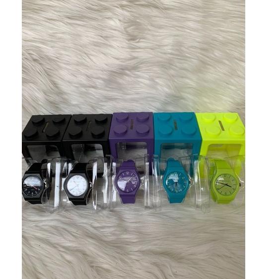 "SGN. 957367" JAM TANGAN BRUNBRUN PARIS NARA RUBBER JAM TANGAN WANITA BRUN BRUN PARIS BURNBURN BURN 