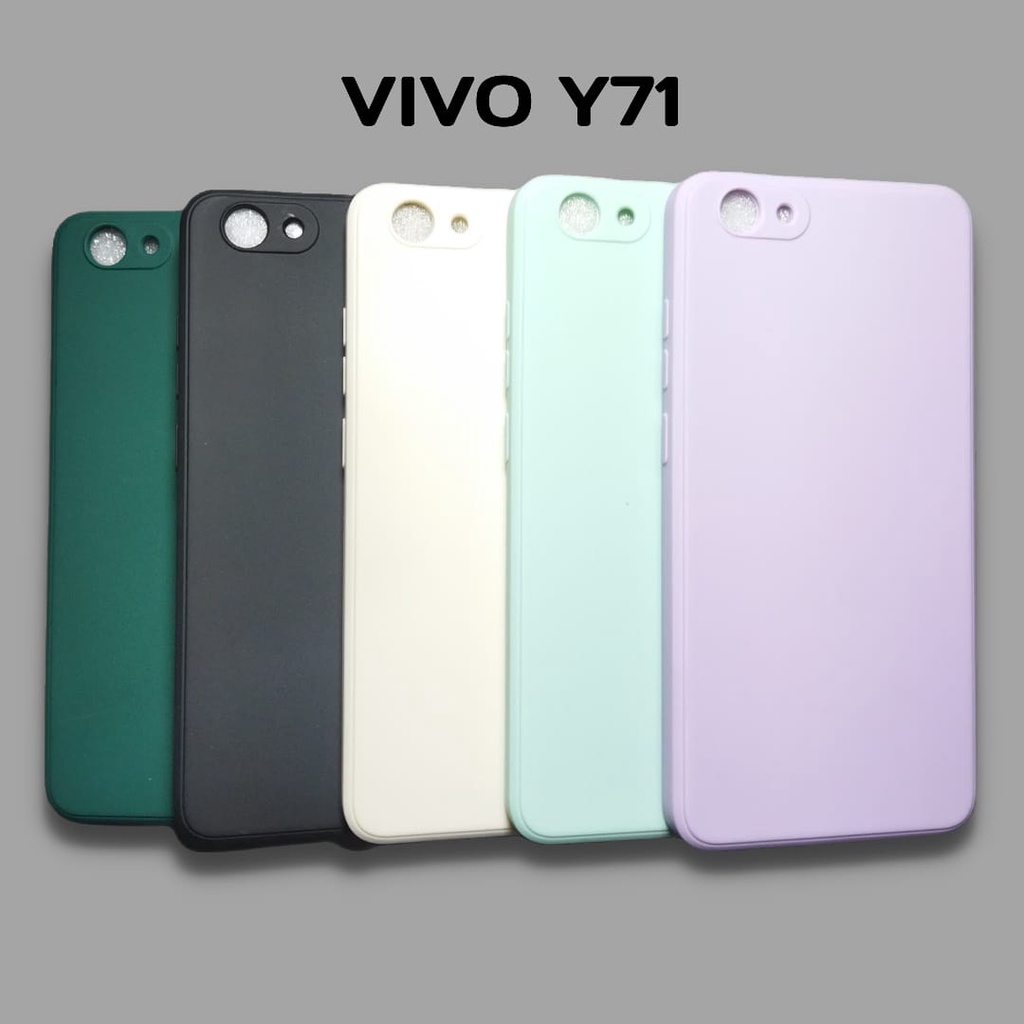 CASE MACARON VIVO Y71 | CASE VIVO | CASE MACARON | CASE SQUARE EDGE | CASE LUCU | SOFTCASE HANDPHONE