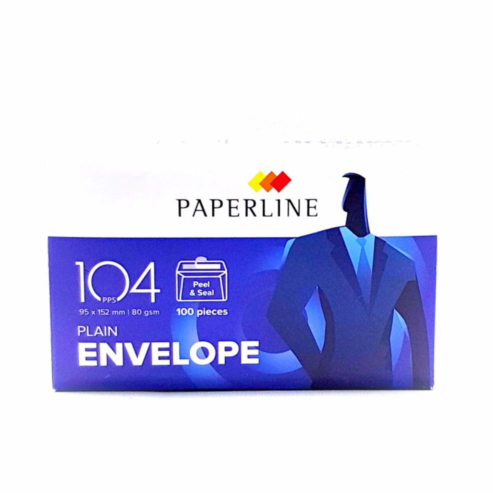 

TERMURAH AMPLOP PUTIH PAPERLINE NO 104 ENVELOPE AMPLOP PUTIH KECIL POLOS SURAT