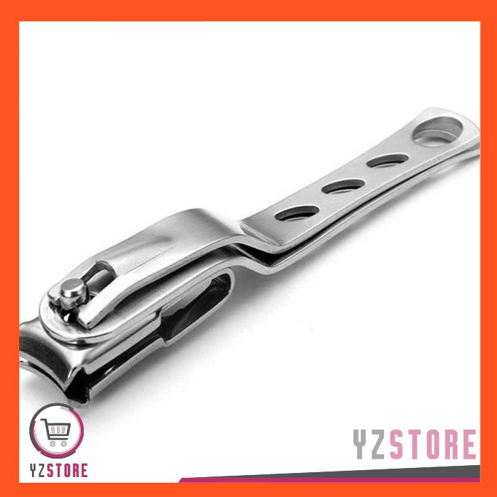 Gunting Kuku Lengkung Profesional Nail Art Trimmer Rotateable 360 Manicure Stainless YZ28