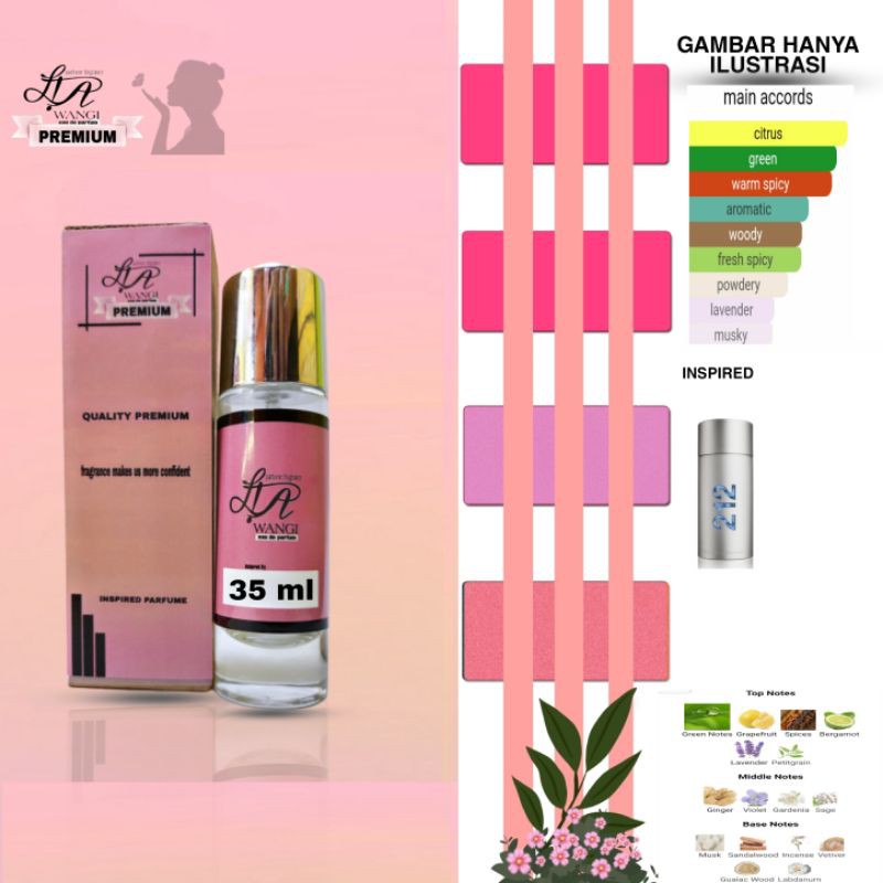 212 MEN REFILL LIA WANGI