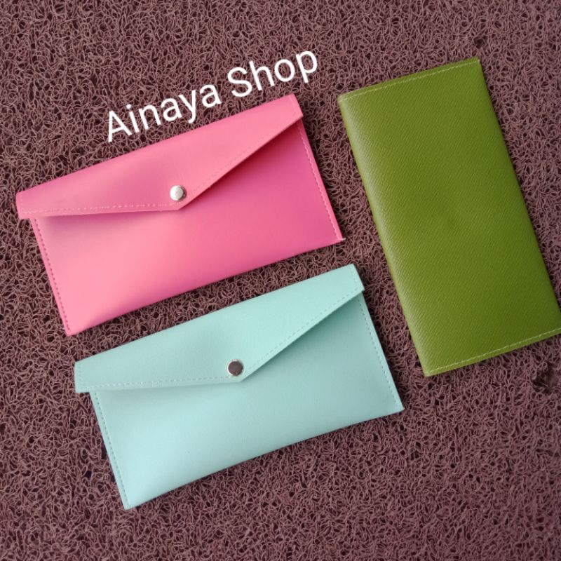 

(48pcs) Grosir Dompet souvenir polos besar / Dompet amplop besar