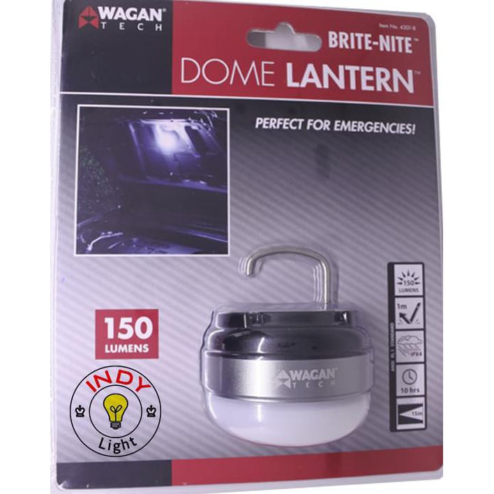 Brite-Nite Dome Lantern Wagan, Lampu Emergency, Lampu Darurat, Camping - Putih Exclusive