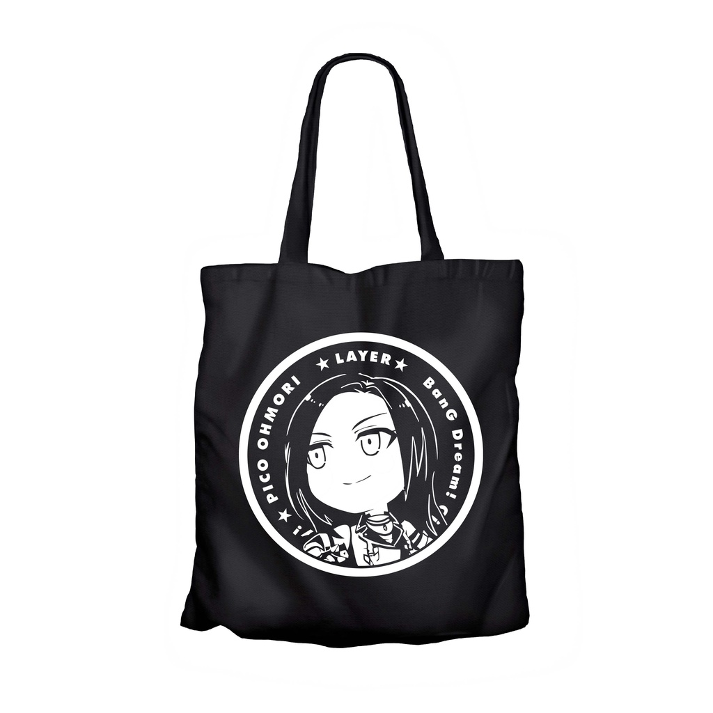 Tote bag japan game LAYER CHIBI raise a suilen - BANG DRAM material canvas