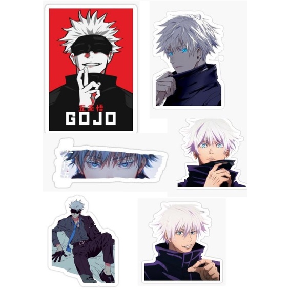 

Gojo stiker paling murah Gojo satoru stiker Jujutsu kaisen stiker