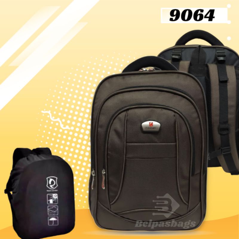 BLB - Polo Ace ransel laptop kerja tas sekolah backpack 9064