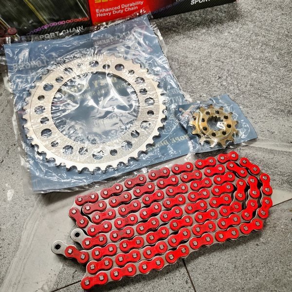 Readyy Gear set honda cbr250rr cbr 250rr cbr250r Tiger gear set xtreme rantai sss up gir set gear