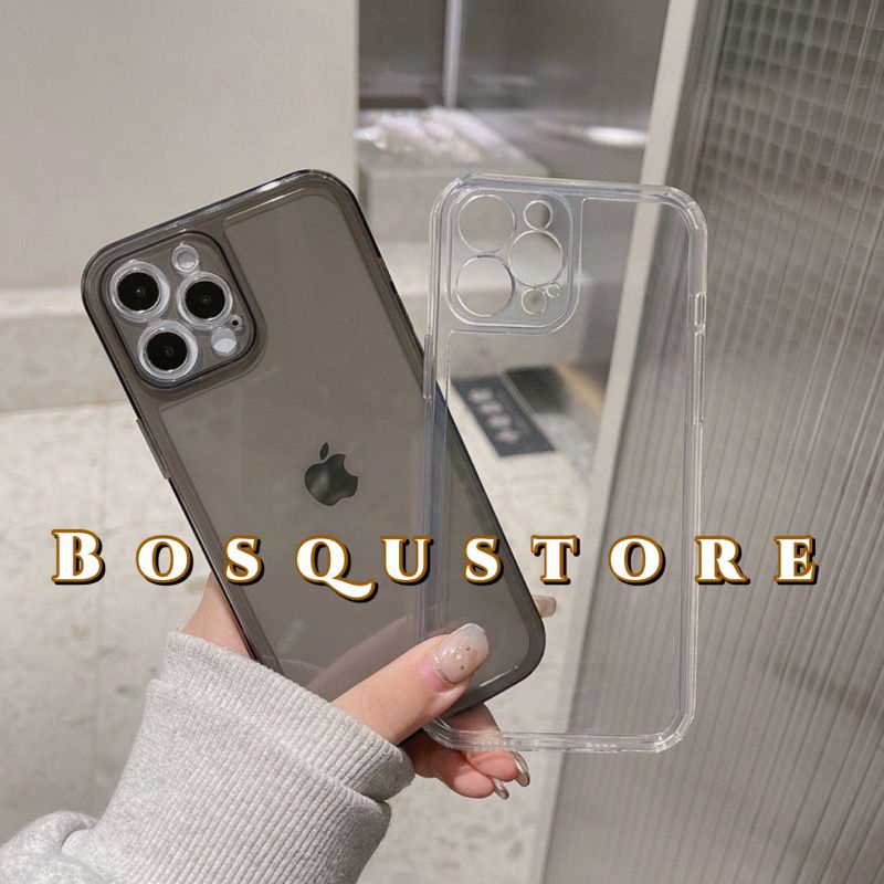 SPACE CLEAR CASE IPHONE 6/ 6PLUS/ IPHONE 7/ 7PLUS/ IPHONE 8/ 8PLUS/ IPHONE X/ XS/ IPHONE 11/ 11PRO/ 11PRO MAX/ IPHONE 12/ 12PRO/ 12PRO MAX/ IPHONE 13/ 13PRO/ 13PRO MAX/ SILIKON BENING TEBAL 2.0MM