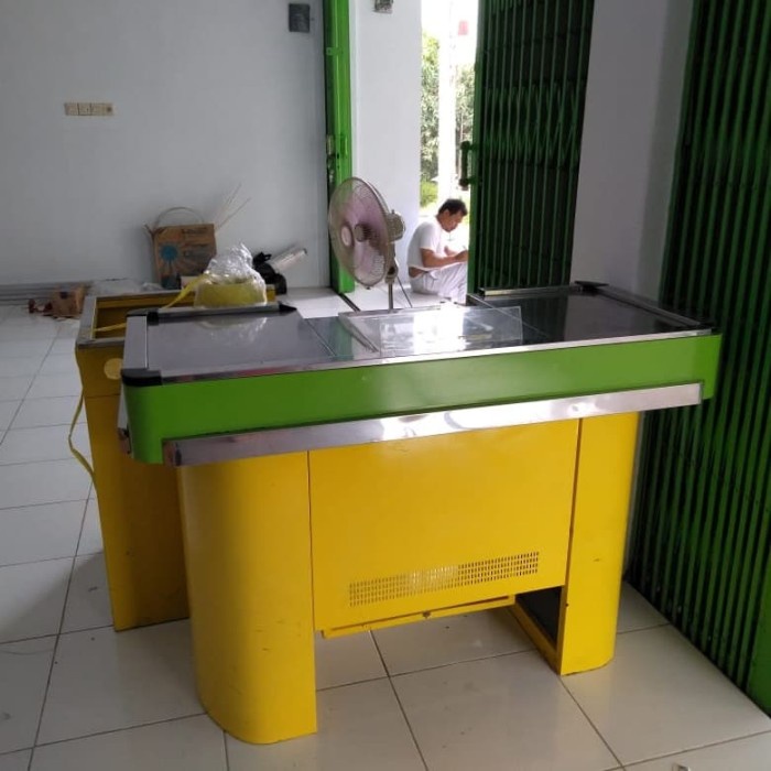 Meja Kasir minimarket 120 50 80 cm