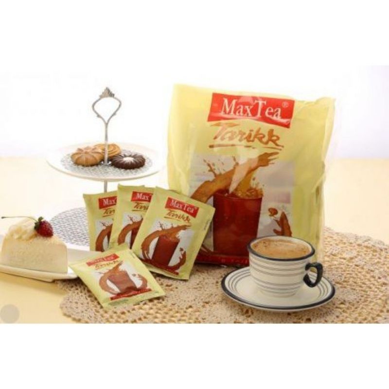 

Max Tea ( minuman serbuk Teh krimer susu dan Gula) 1R= 10psc