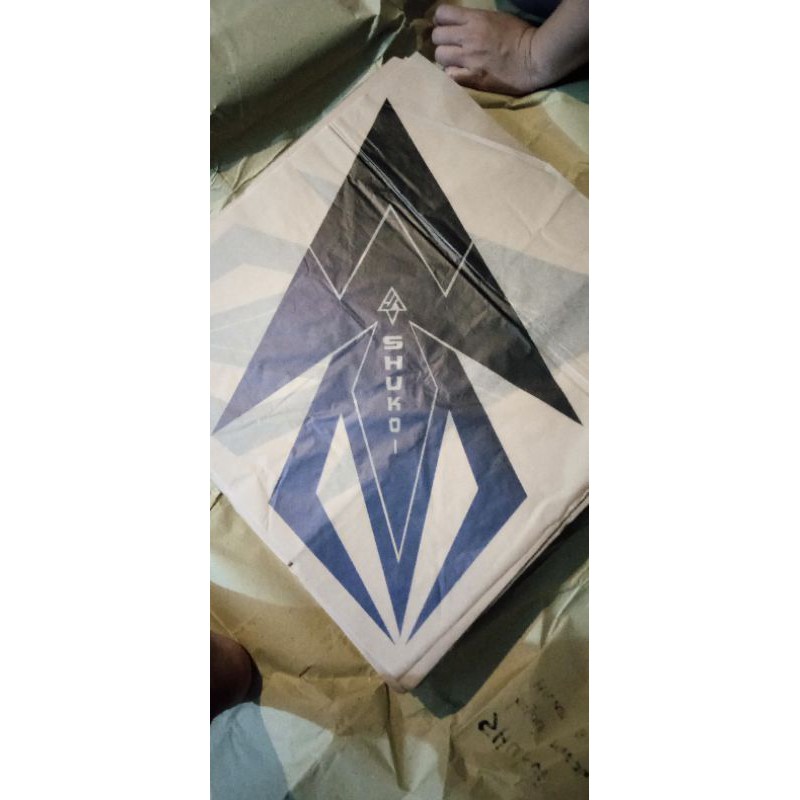 Kertas Layangan Sablon - Tisu coklat (Shukoi)