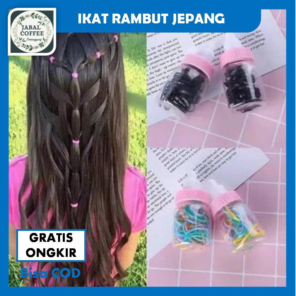 Karet Jepang Dot Mini / Karet Kunciran / Ikat Rambut Karet Jepang Dot / Ikat Rambut Dot J89