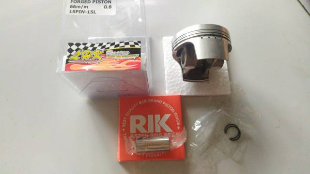 Piston LHK 66 mm pin 15 forged