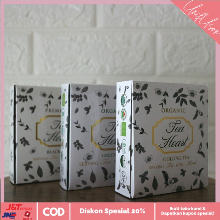 

⭐COD⭐ Teh Organik Tea Heart - Oolong Tea