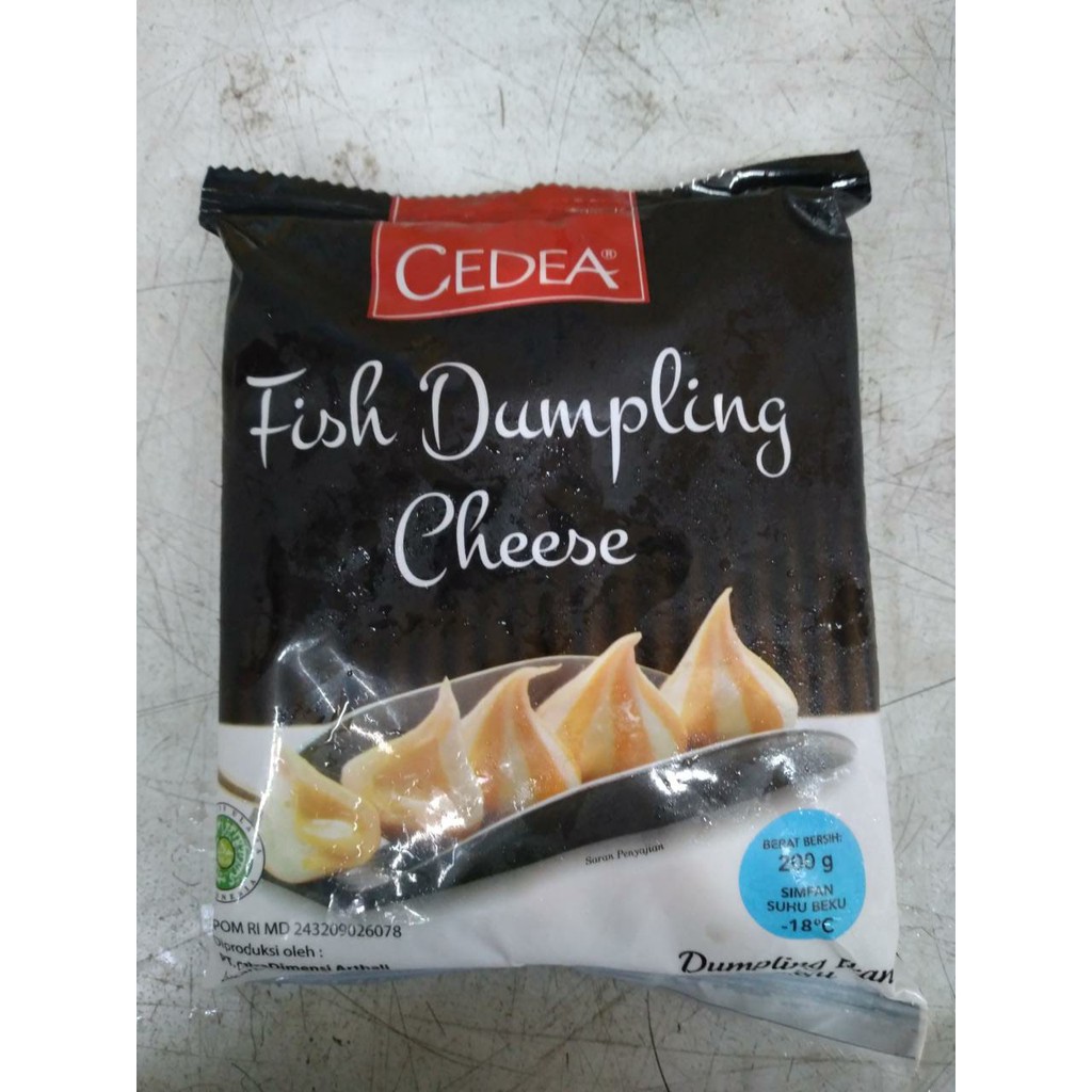 

CEDEA FISH DUMPLING CHEESE 200 GRAM