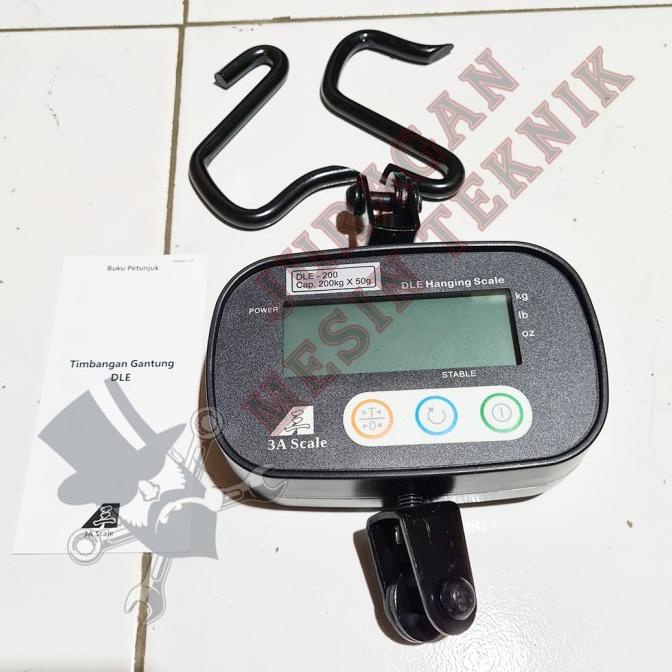 Timbangan Gantung DLE 200KG Timbangan Digital DLE 200 KG Timbangan DLE