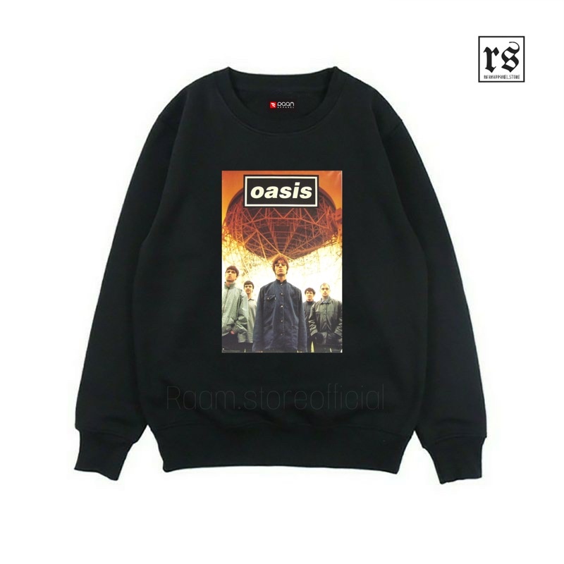 Crewneck Oasis Hoddie Osasis Crewneck Band CNFF033