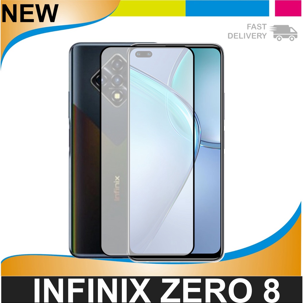 Tempered Glass Layar Infinix Zero 8 Pelindung Layar Handphone
