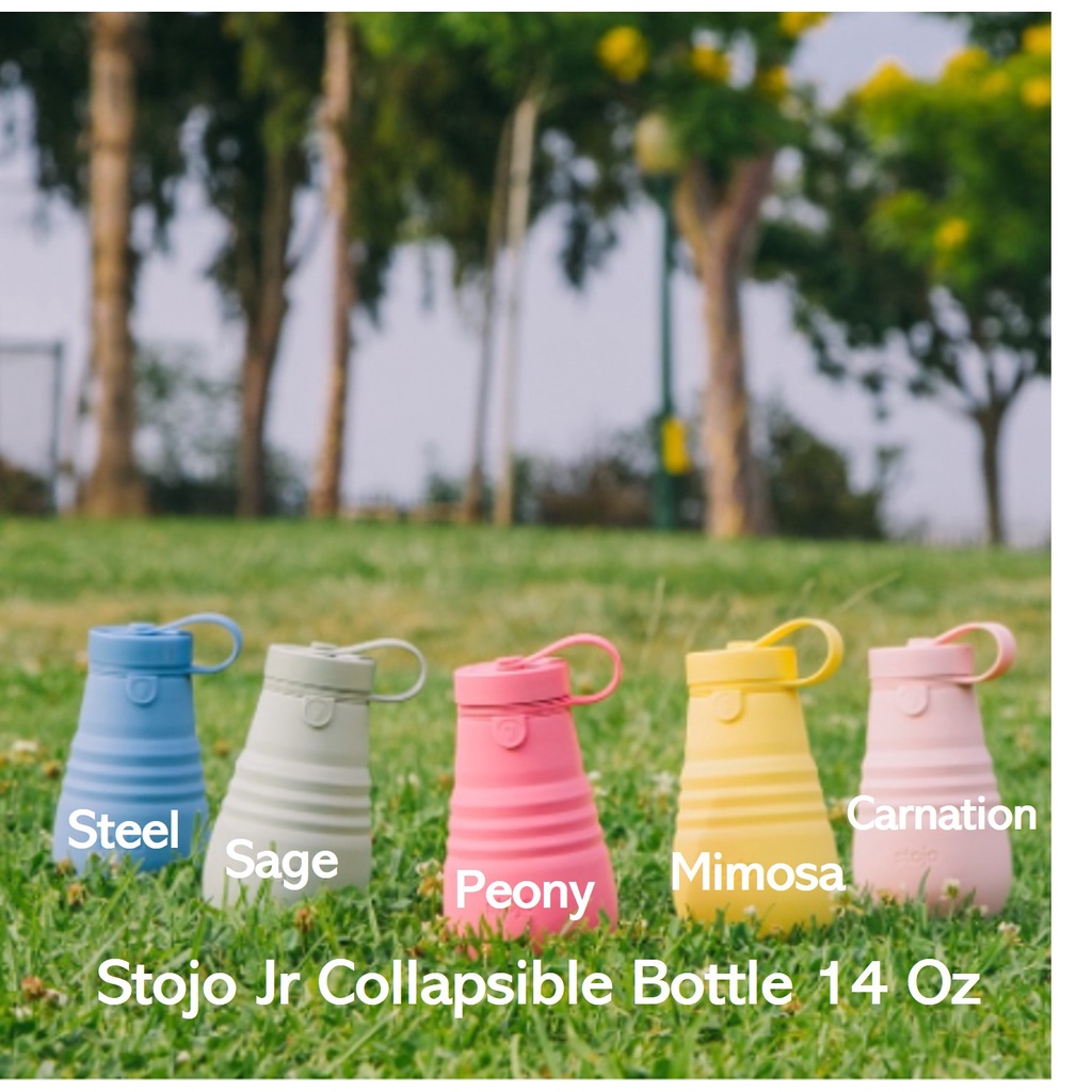 Original Stojo Collapsible Bottle (20 Oz &amp; 14 Oz)