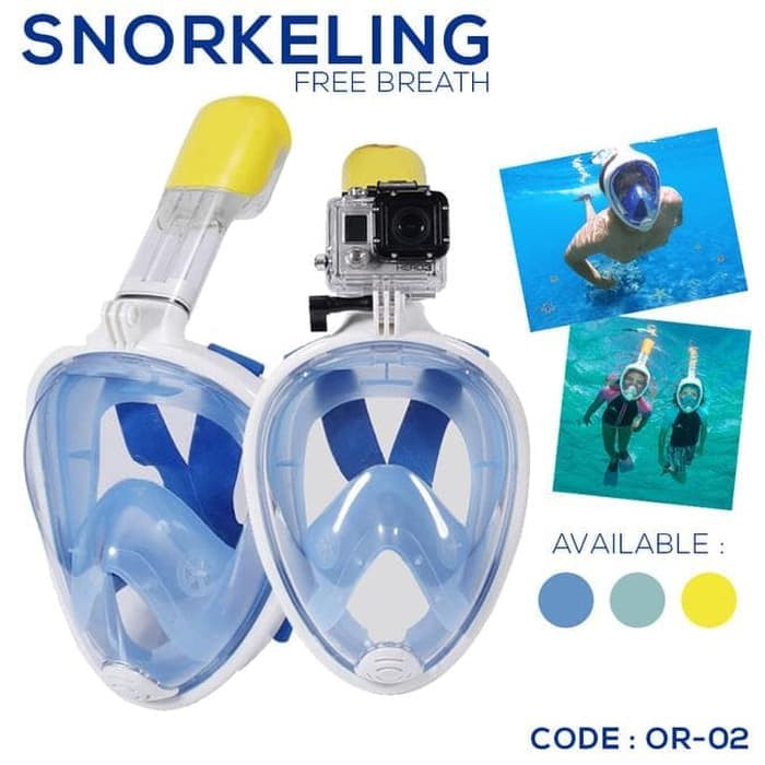 Goggle Alat Snorkeling Diving Mask Snorkling