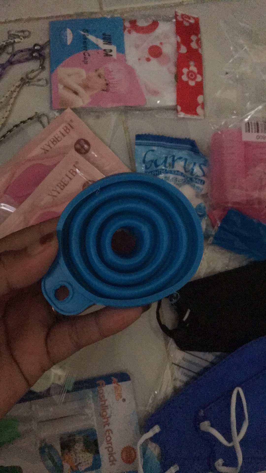 Corong Minyak Silikon Praktis Corong Minyak Goreng Ringan Dan Tebal