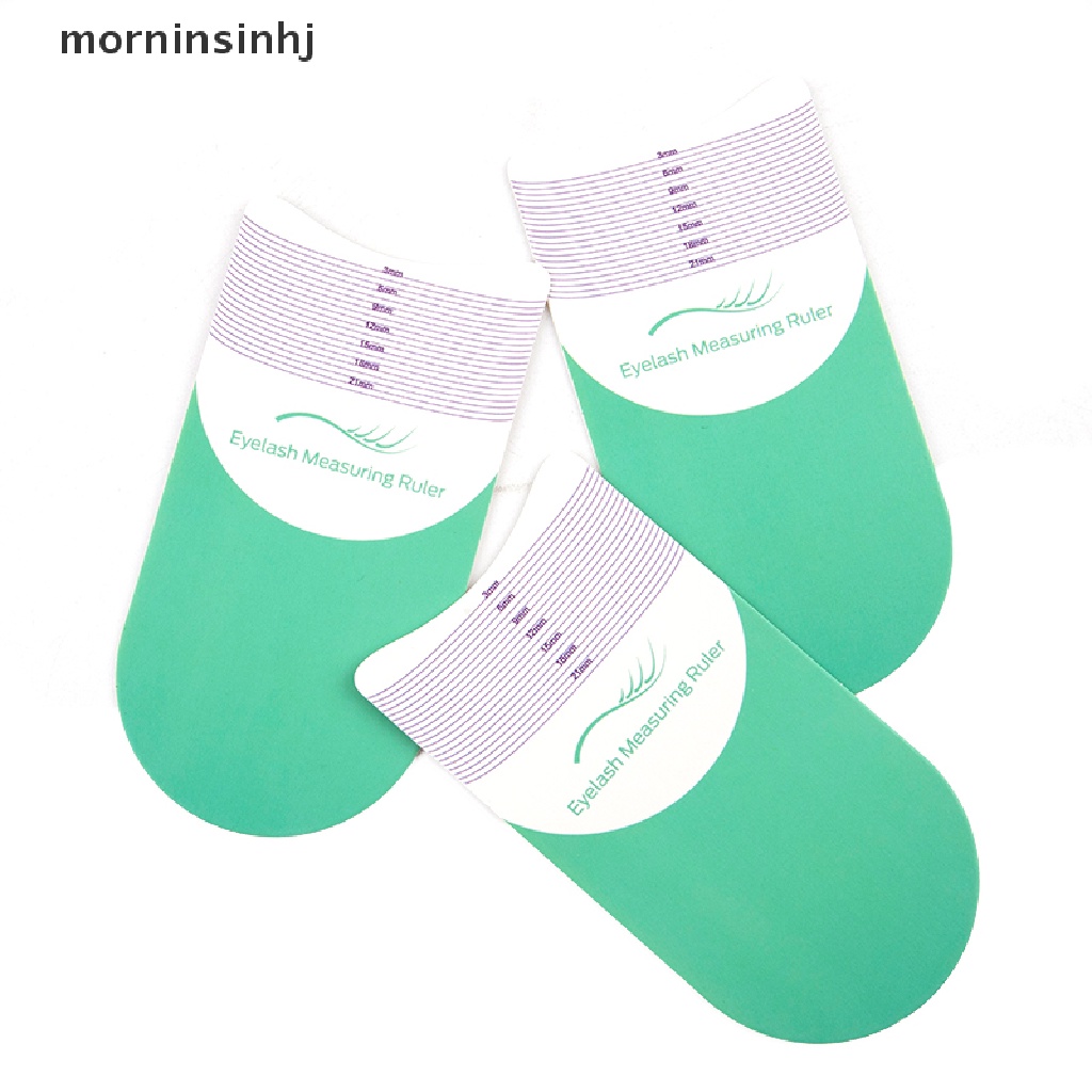 Mornin 3pcs / Set Penggaris Cetakan Alis Untuk Wanita