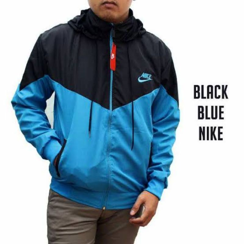 Jaket parasut pria waterproof keren / Jaket Nike