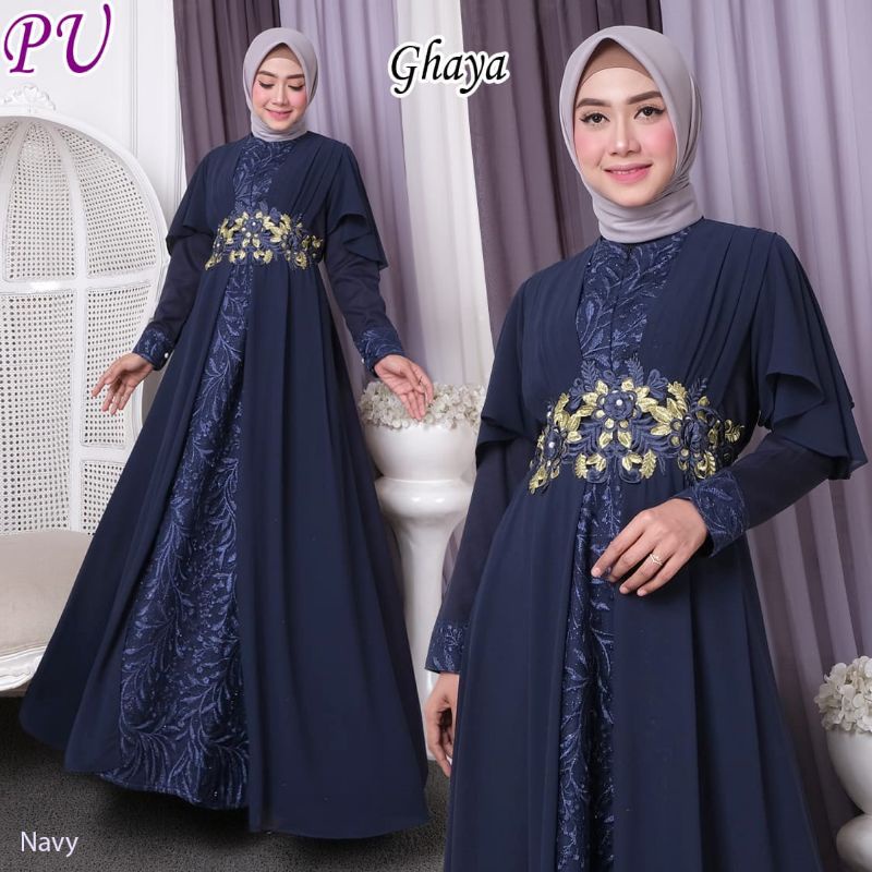gamis pesta premium mewah