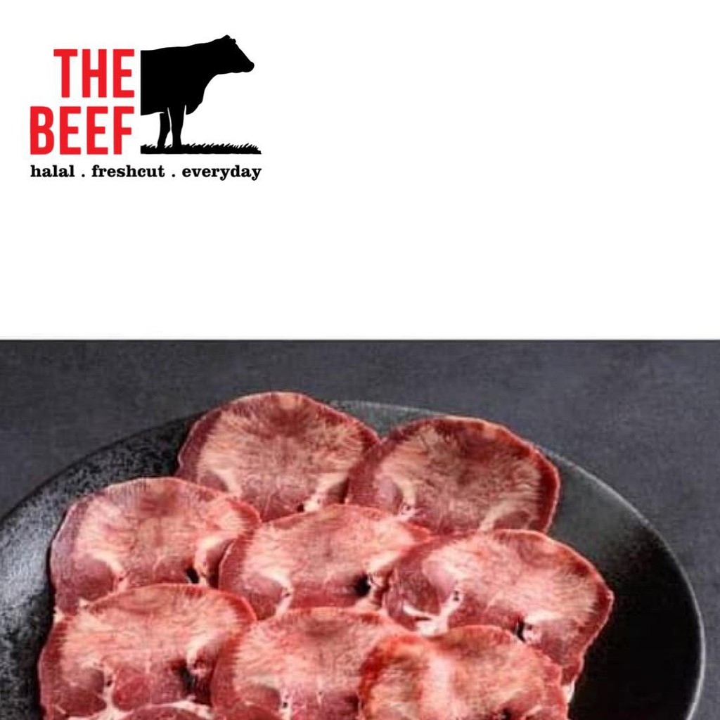 

Lidah Sapi Slice - Ox Beef AUS tongue for Gyutan 250gr