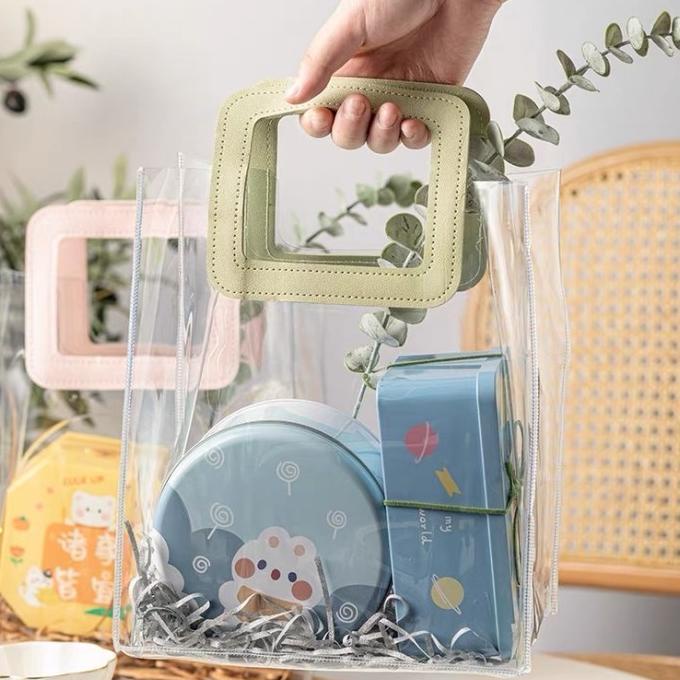 

best seller] Tas hampers souvenir mika / pvc Bag / tas goodie Bag polos transparan