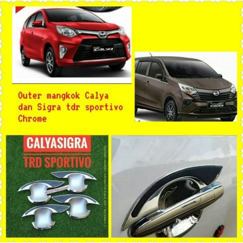 Outer Handle Calya Sigra Model TRD Sportivo