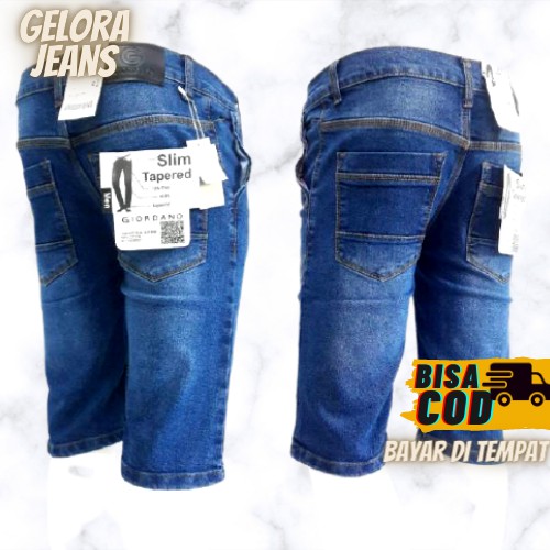 [BISA COD] celana jeans pria pendek murah Celana jin cowok