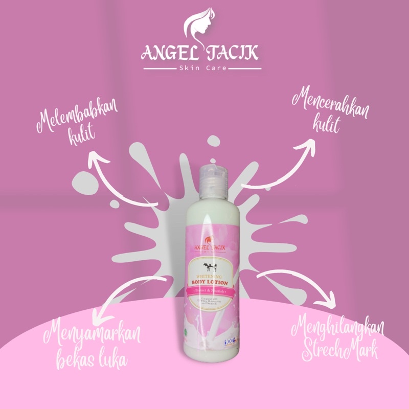 QEILA - LOTION ANGEL TACIK WHITENING BODY LOTION