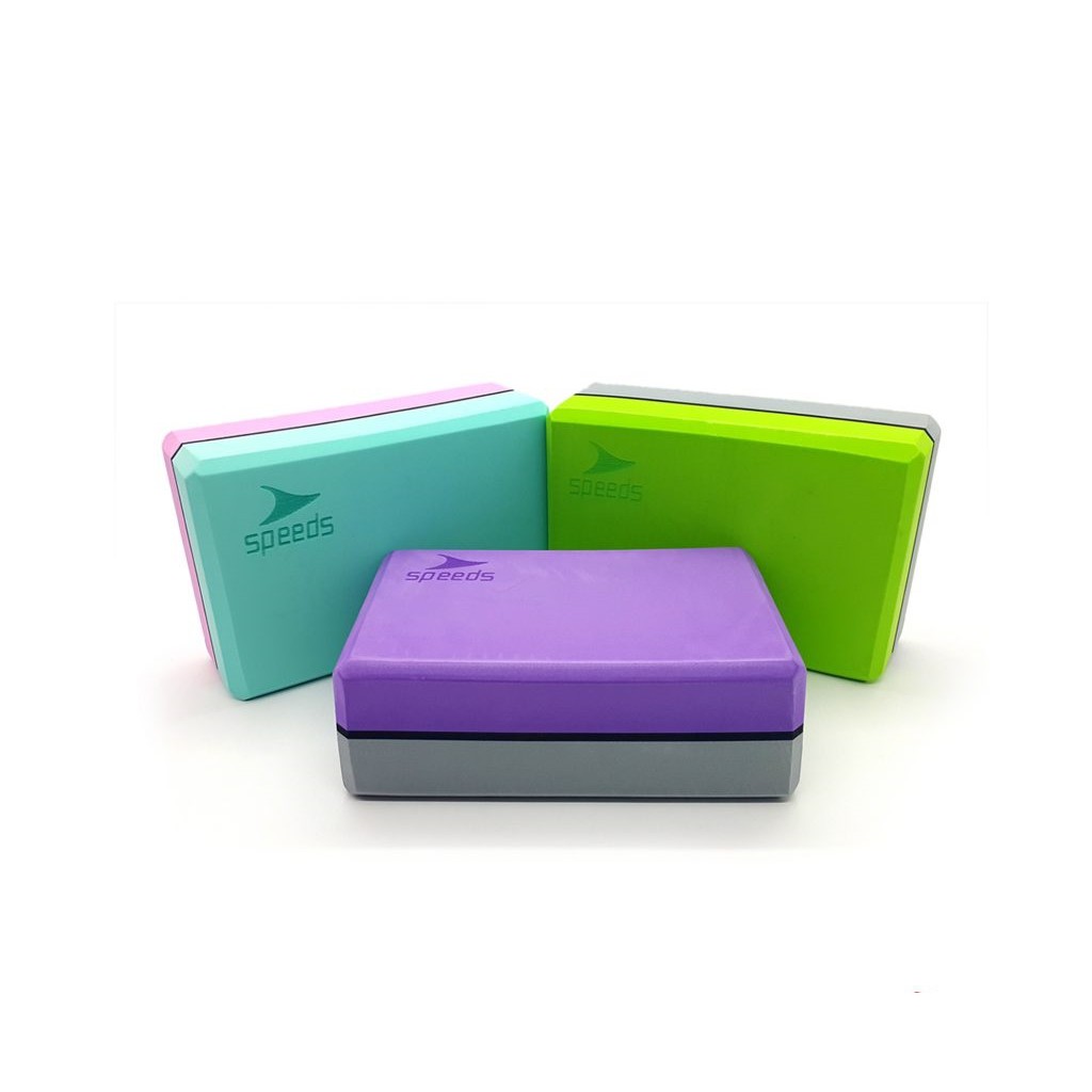 Balok Yoga Brick Block Bantal Yoga Pilates 2 Lapis Awet PVC Speeds 024
