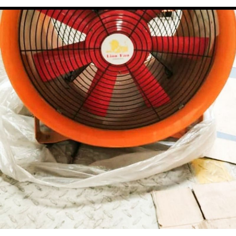 (KC_S)portable blower/fan 18 inch merk LION FAN (tanpa roda)
