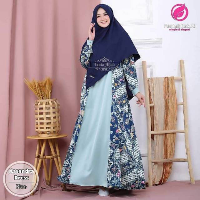 GAMIS KASANDRA//GAMIS FANIA//FANIA HIJAB//GAMIS TOYOBO