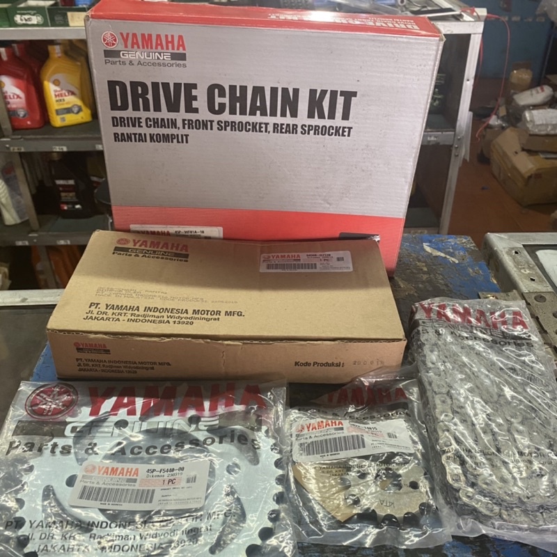 GEARSET GEAR SET  ORIGINAL YAMAHA BYSON