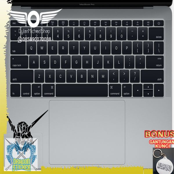 TERMURAH Stiker Laptop Anime Gundam Unicorn Head Robot Sticker Sticker Vinyl Dragon Sticker