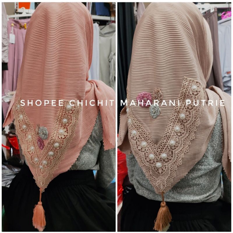 segi empat plisket renda bunga jambul/jilbab segi empat plisket jilbab segi empat plisket renda terbaru/jilbab segi empat viral terbaru/jilbab segi empat plisket renda terbaru-1