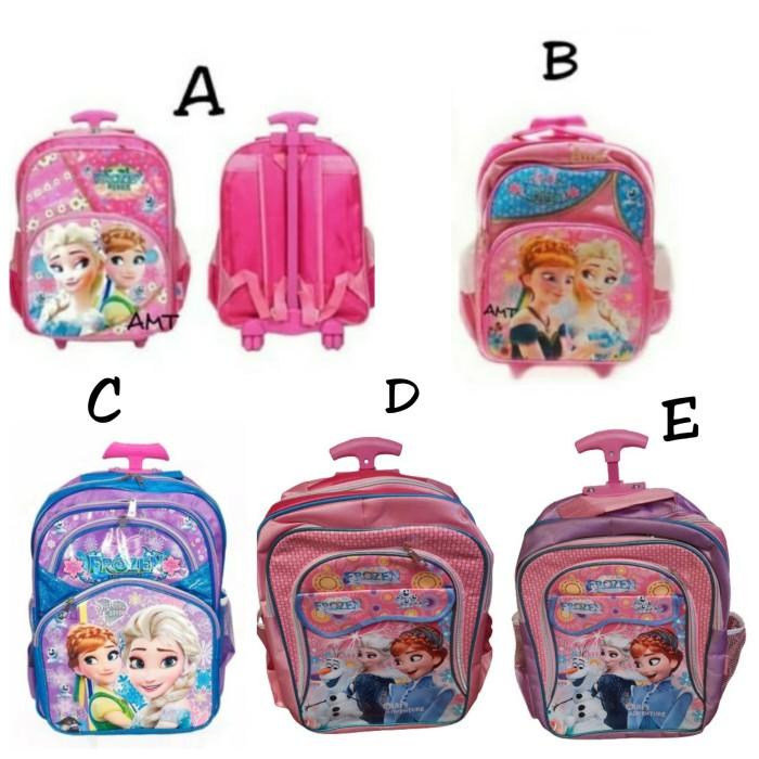 Tas Troli Frozen Sd Koper Sekolah Anak Perempuan Muat Banyak Awet