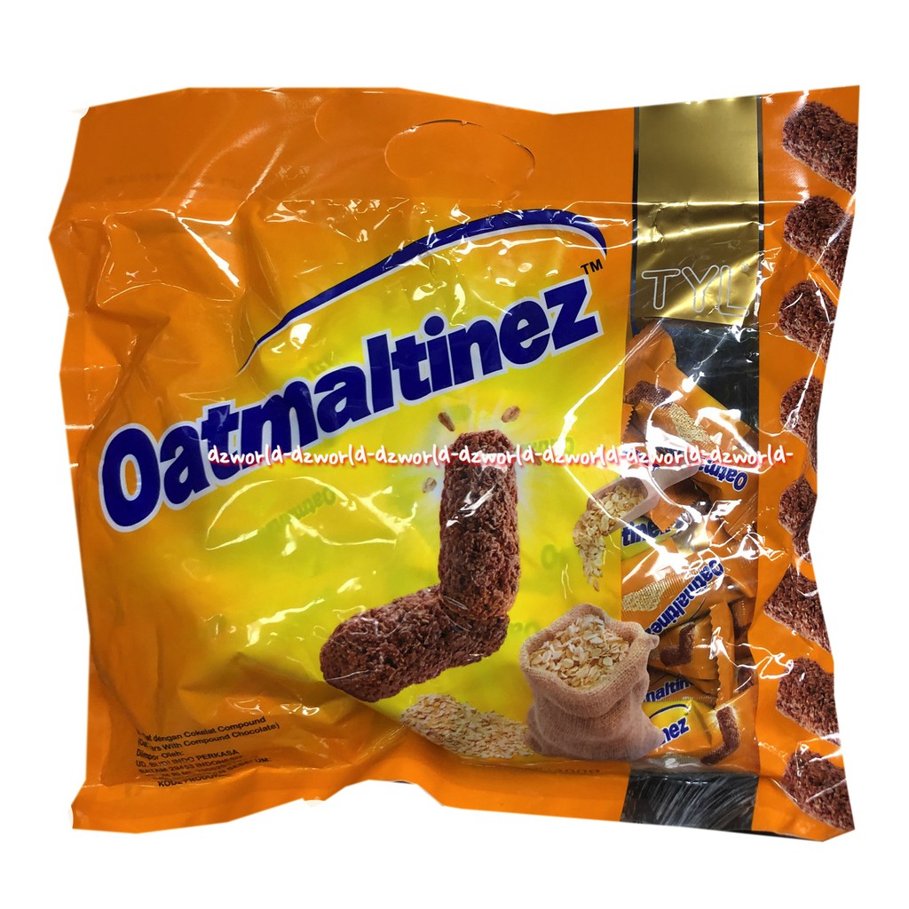 Oatmaltinez Snack TYL Cemilan Kreaker Bungkusan Blue Orange 400gr Oatmatine Ovaltine Oatmaltines