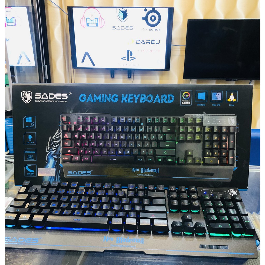 Keyboard Gaming Sades Neo Blademail