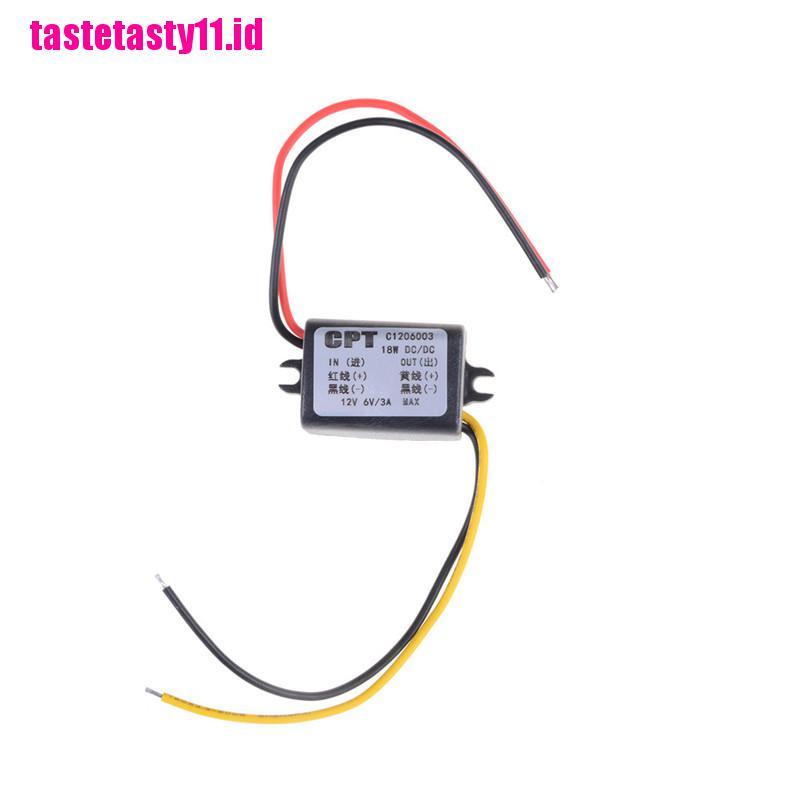 【TTID】12V to 6V DC-DC Converter Step Down Module Power Supply Volt Regulator