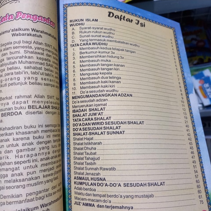 Belajar Shalat dan Berdoa Untuk Anak Disetai Juz Amma Full Color