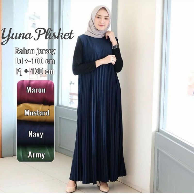 PAKET YUNA PLISKET DRESS