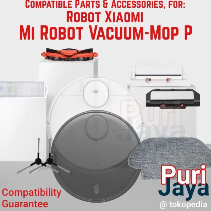 Filter Mop Roller Side Brush Xiaomi Mi Robot Vacuum Mop P STYJ02YM 3