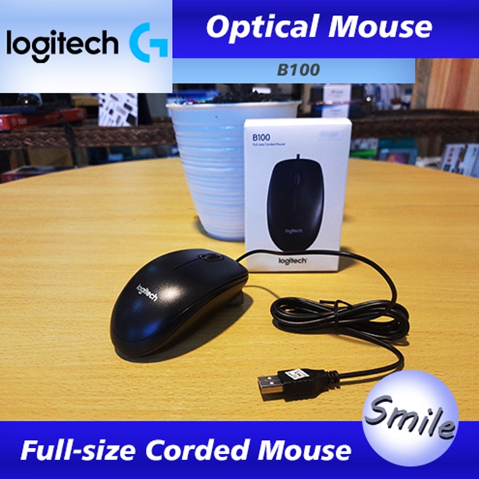 Mouse Logitech B100 100% Original
